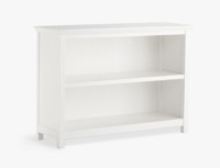 Pottery Barn ,Cameron 2-Shelf&nbsp;Bookcase, Simply White, Like New, Retail - $299