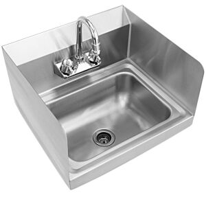 NSF Stainless Steel Hand Washing Sink with Faucet