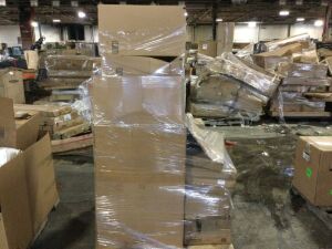 Pallet of Uninspected E-Commerce Returns