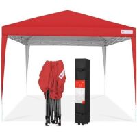 Outdoor Portable Pop Up Canopy Tent w/ Carrying Case, 10x10ft