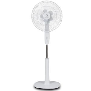 Fantask 16" Pedestal Fan - 3 Speed, Dual-Blade, Oscillating