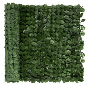 Lot of (2) Outdoor Faux Ivy Privacy Screen Fence, Appears New