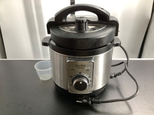 Cooks 2 Quart Fast Pot Jr. Multi Cooker, Dirty, Ecommerce Return