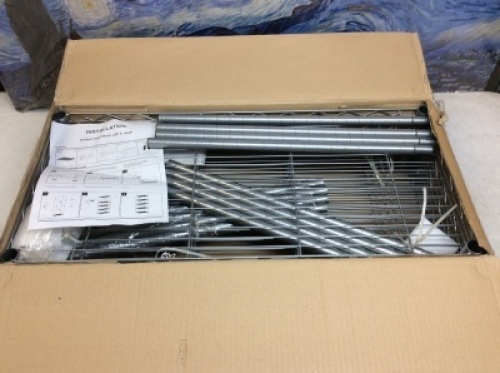 Carbon Steel 5-Shelf Rack - Appears New&nbsp;