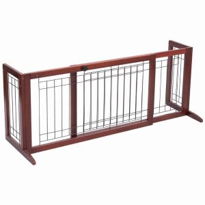 Adjustable Free-Standing Dog Gate