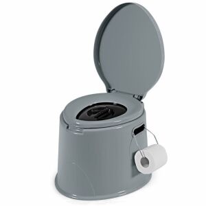 Portable Travel Toilet with Paper Holder