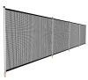 Coarbor Safety Fence w/ Post Sleeves, May Vary From Stock Photo, Appears new