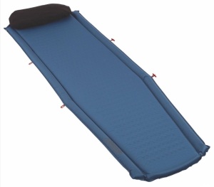 Coleman Silverton Twin Size Self-Inflating Camp Pad - Blue, New, retail - $29.99
