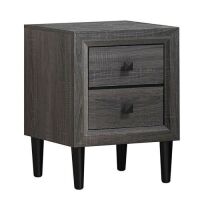 Retro Nightstand with 2 Drawers