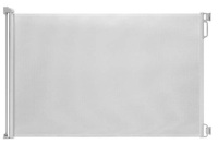 EasyBaby Products&nbsp;Indoor Outdoor&nbsp;Retractable Baby Gate,33" Tall, Extends up to&nbsp;55" Wide, White, Like New, Retail - $39.99