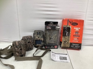 Lot of (5) Trail Cameras, Untested, E-Comm Return