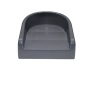 Lot of (2) Prince Lionheart Soft Booster Seats, Charcoal Grey - New 