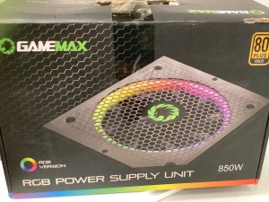 Gamemax RGB Power Supply Unit, E-Comm Return