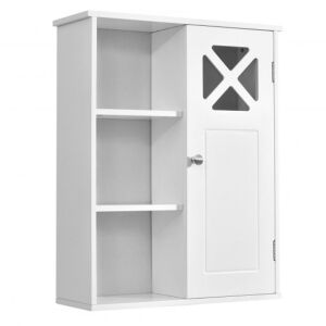 2-Tier Mounted Bathroom Cabinet