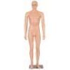 6ft Male Mannequin with Metal Stand