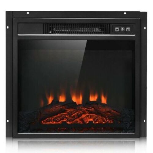 18in Electric Fireplace - Free-Standing & Wall-Mounted