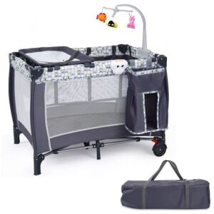 Foldable Travel Baby Crib with Carry Bag