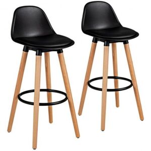 Set of 2 Mid-Century Bar Stools - 28.5in