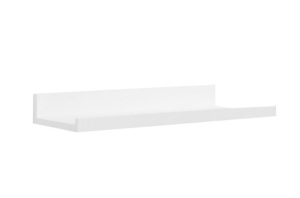 Holman Handmade Floating Shelf, Modern White - 2', Like New, Retail - $99