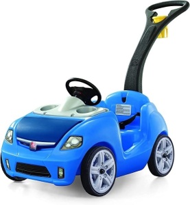 Step2 ,Whisper Ride II Ride On Push Car, Blue, Like New, retail - $84.31