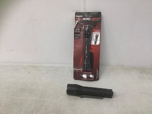 Lot of 2 Protec Flashlights, Untested, E-Comm Return