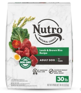 Nutro Wholesome Essentials Pasture-Fed Lamb & Rice RecipeAdult Dry Dog Food- 30lbs, New, retail - $67.98