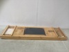 Bamboo Bath Caddy Tray, Appears New