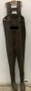 Mens Waders, Size 10R, Has Some Stains, E-Comm Return