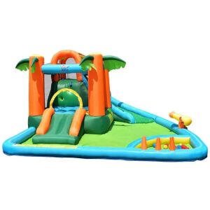 Inflatable Slide Bouncer with 2 Slides