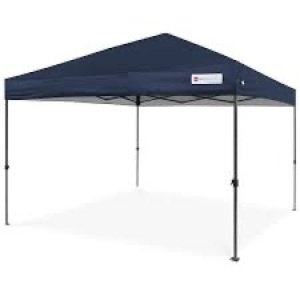 One-Person Setup Instant Pop Up Canopy w/ Wheeled Bag - 10x10ft