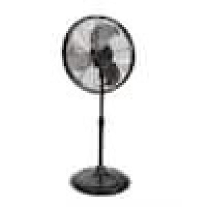 Commercial Electric, Adjustable-Height 20 in. Shroud Oscillating Pedestal Fan, Like New, Retail - $99.96