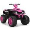 Kids 12V Electric Ride-On 4-Wheeler - Pink