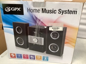 GPX Home Music System, Powers Up, E-Comm Return