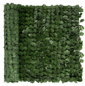 Outdoor Faux Ivy Privacy Screen Fence, Appears New