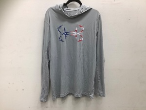 Under Armor Hoodie, Size XL, Bad Stitch On Right Sleeve, E-Comm Return