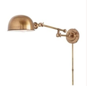 Pottery Barn ,Barclay Arc Brass Sconces, Like New, retail - $175