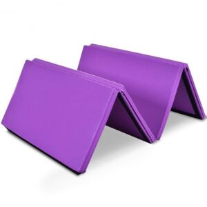 Folding Gymnastics Mat - 4ftx8ftx2in