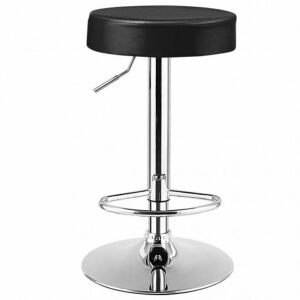 Adjustable Bar Stool - Black