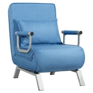 Convertible Sleeper Bed/Armchair with Pillow