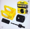 KATA 1-3/8" - 1-3/4" Door Lock Installation Kit for WoodenDoors with Guide Template, Door Lock Hole Saw, Carbon Steel, Like New, Retail - $12.99