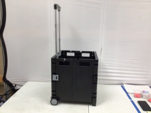 Staples Collapsible Rolling Cube, E-Comm Return