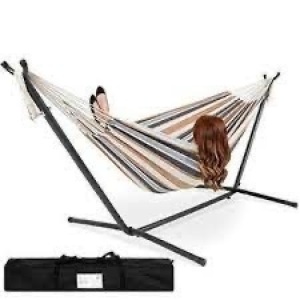 2-Person Double Hammock with Stand Set