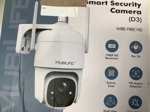 Smart Security Camera, Untested, E-Comm Return