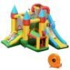 Kids Inflatable Dual Slide Jumping Castle with Blower
