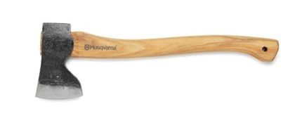 Husqvarna 20 in. Wooden Curved Carpenter Axe, Orange/Gray596271201, Like New, Retail - $85.09