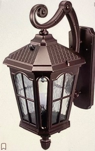 Koda Outdoor 19" LED Wall Lantern - Oil Rubbed Bronze, Like New, Retail - $59.99