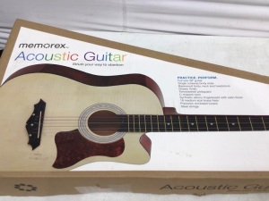 Memorex Acoustic Guitar, E-Comm Return