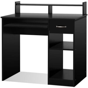 Laptop Desk with Cabinets and Drawer