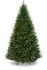 Hinged Douglas Full Fir Artificial Christmas Tree w/ Metal Stand, 6ft