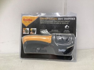 Smiths Compact Electric Knife Sharpener, Powers Up, E-Comm Return